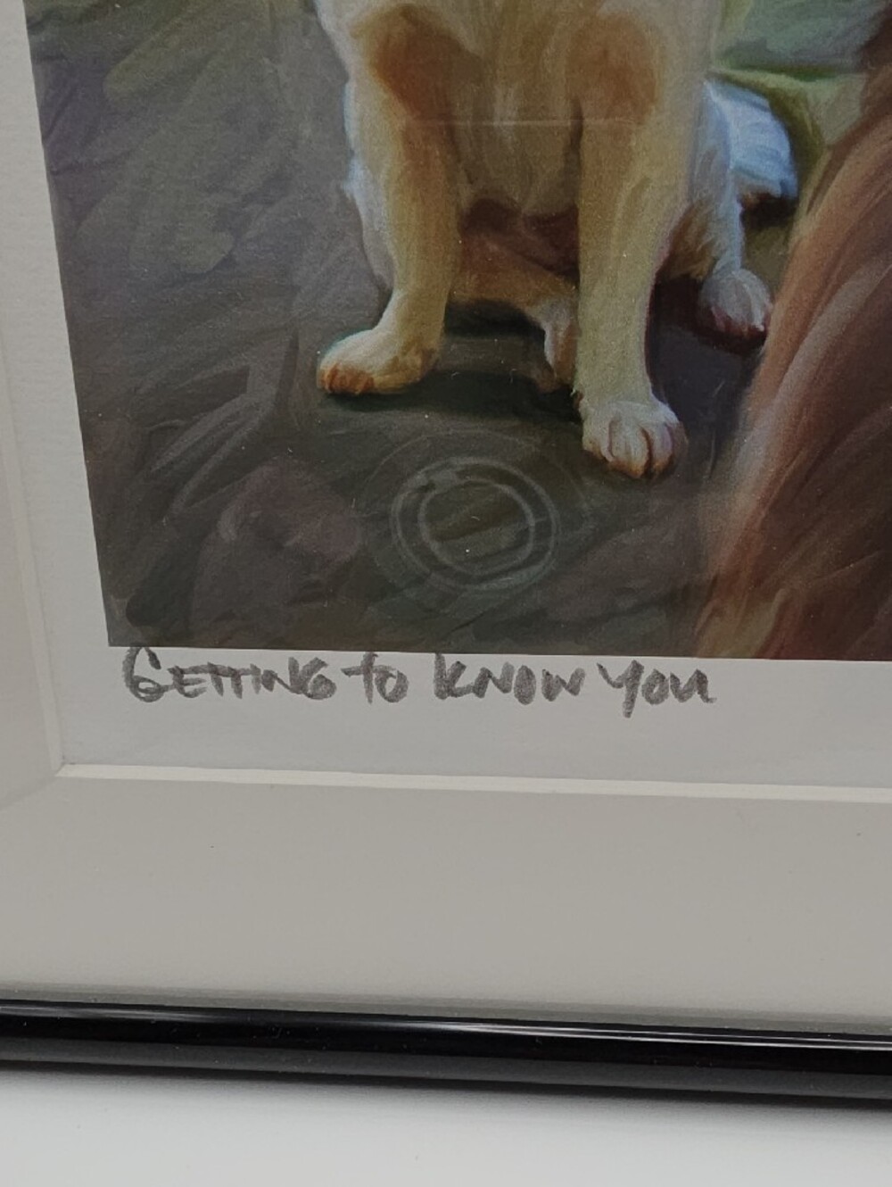 Getting To Know You Art Print By Robert McClintock - Picture 3 of 4